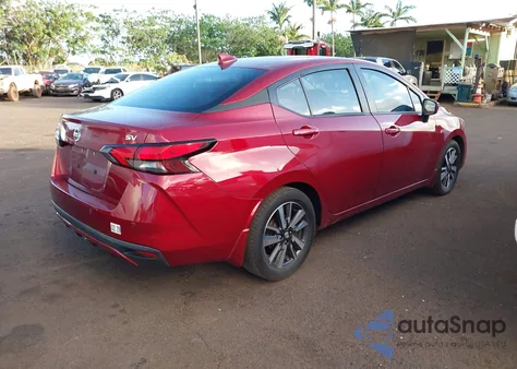 2020 Nissan Versa Sv Xtronic Cvt from USA, damaged, VIN 3N1CN8EV2LL866245